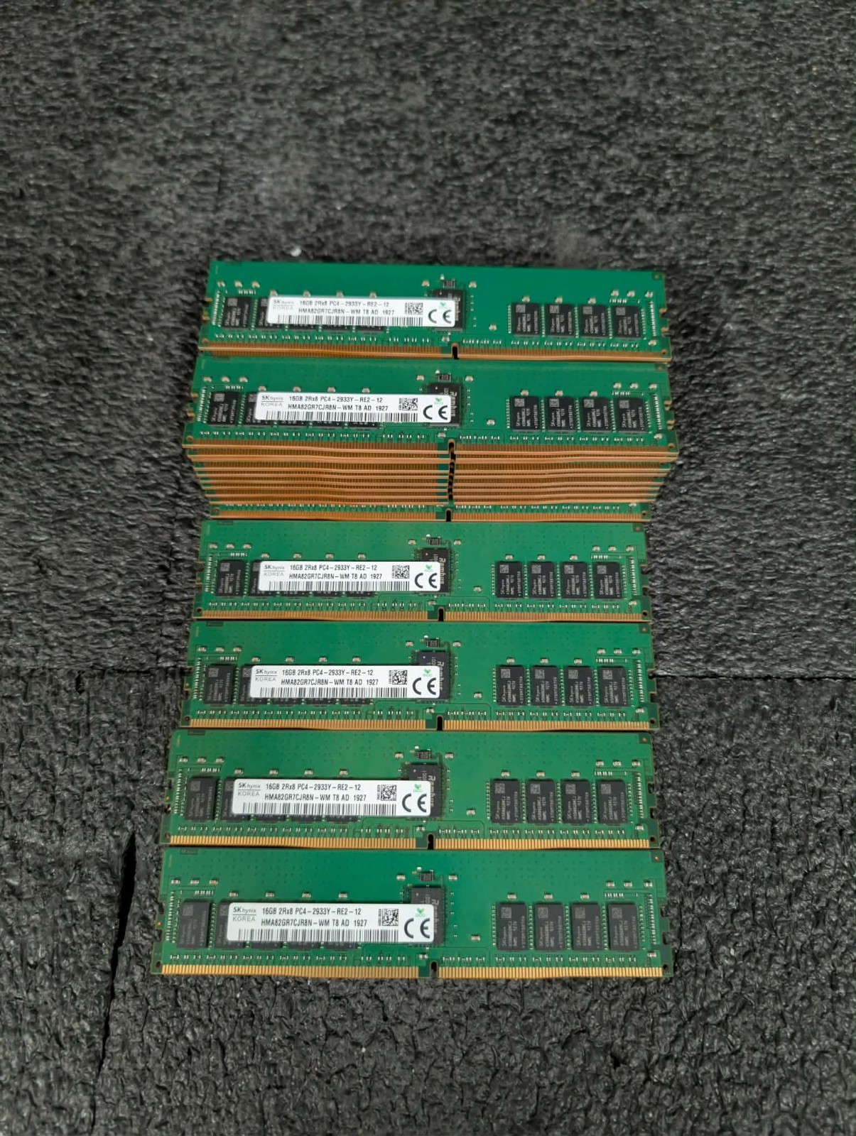 Lot 24 SK hynix 16GB 2Rx8 PC4-23400 DDR4-2933Y ECC Reg Server Memory RDIMM RAM