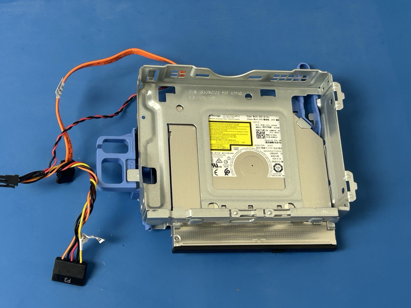 Dell/HP Super Multi SATA Slim DVD-ROM DU90N ODKC2X. 3/8 inch thickness