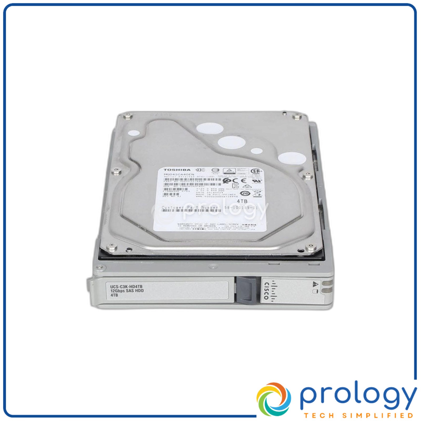Cisco UCS-C3K-HD4TB UCS C3000 4TB NL SAS 7200rpm 12Gb HDD w/ Carrier Top Load