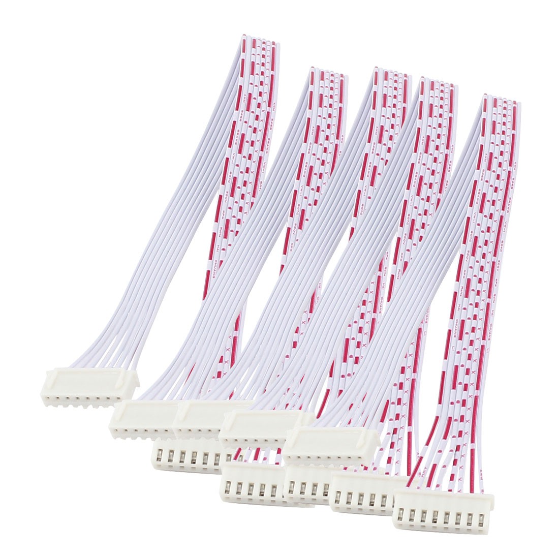 5 Pcs 8 Pin 2.54mm Pitch Female to Female XH Adapter Cable Wire 31cm