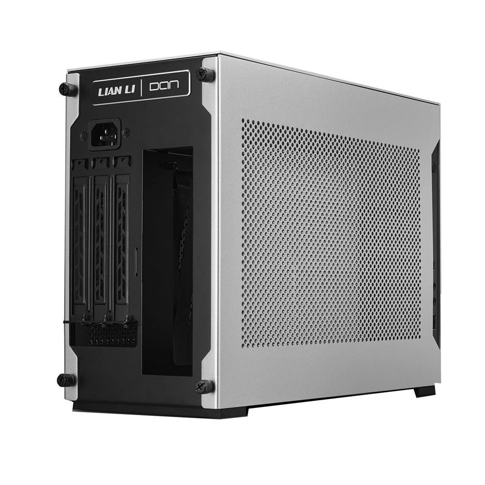 Lian Li x DAN A4-H2O PCIe 4.0 Silver Mini-ITX Computer Case (G99.A4H2OA4.00) H20