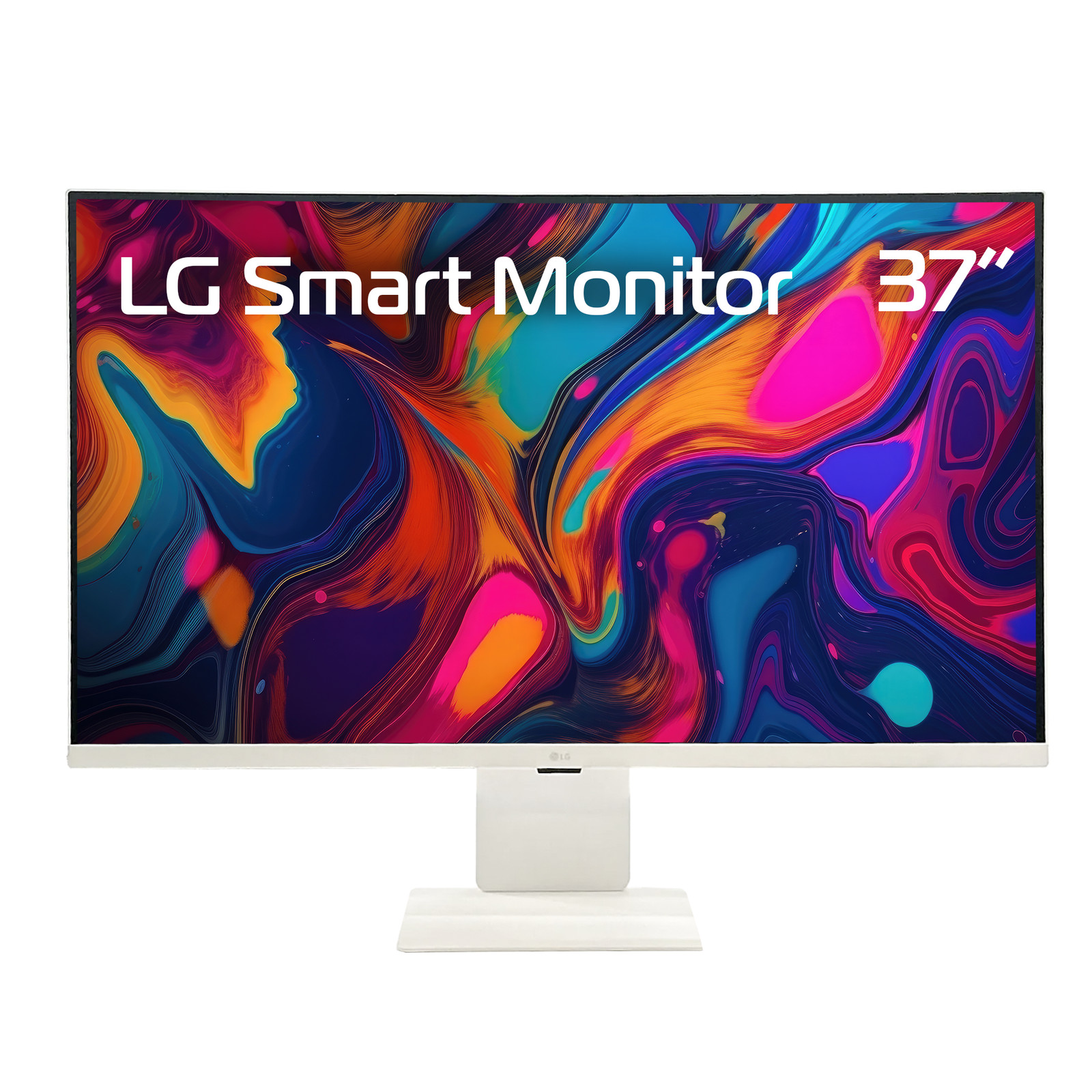LG 37" 4K UHD IPS 5ms 60Hz Smart Monitor with USB Type-C PD 65W 37U730SA-W webOS