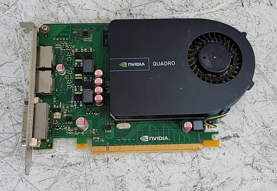 NVidia Quadro 2000 VCQ2000V2-T PNY Video Graphics Card 1GB PCIe DVI 2*DP