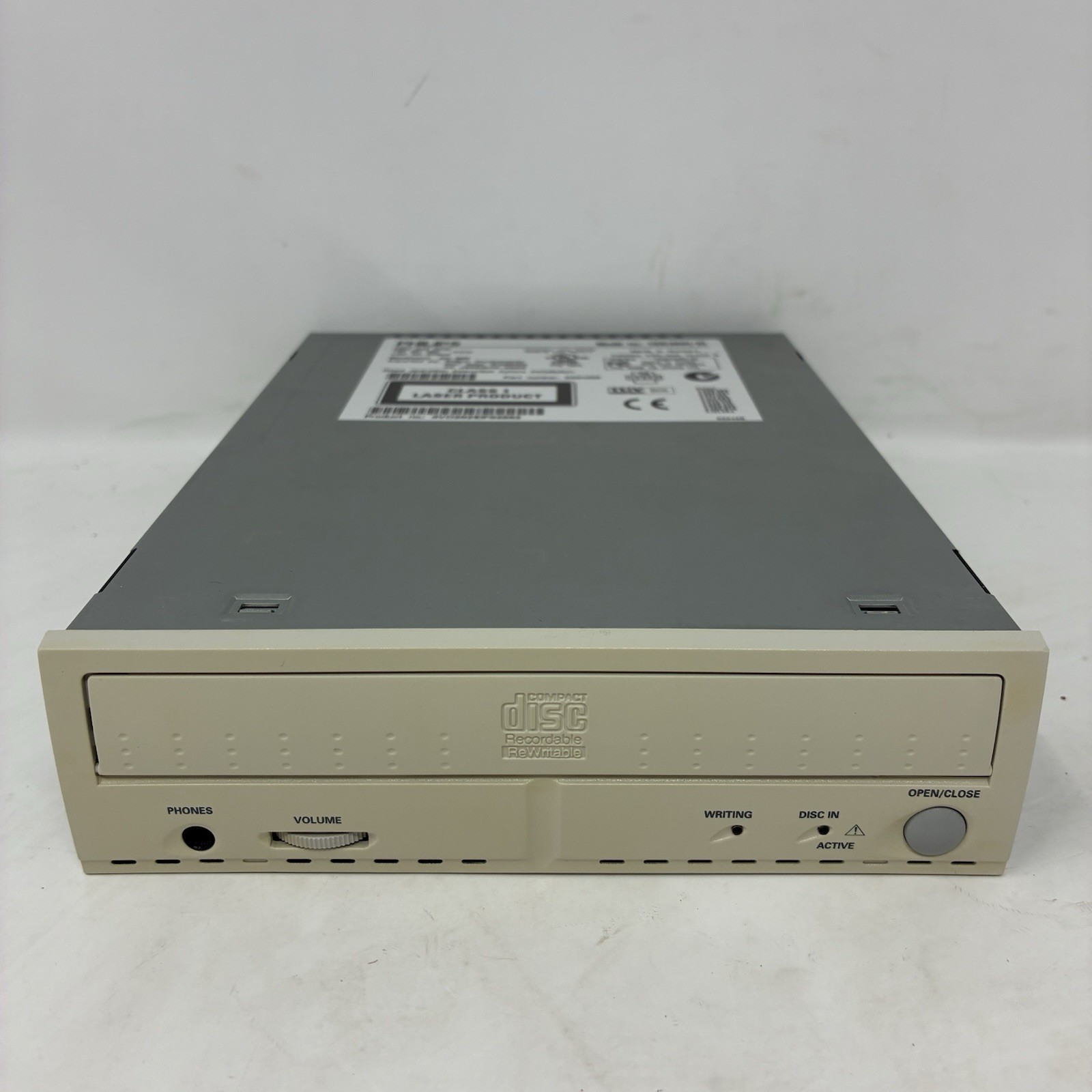 Philips CDD4801/81 IDE CD-Writer Vintage Good Condition Vintage 5.25 Beige Works