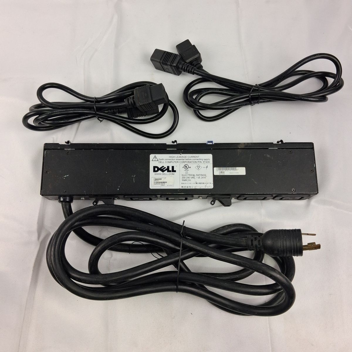Dell 5T439 AP6021 PDU Power Distribution Unit L6-30P 24A 6x C13 Outlets