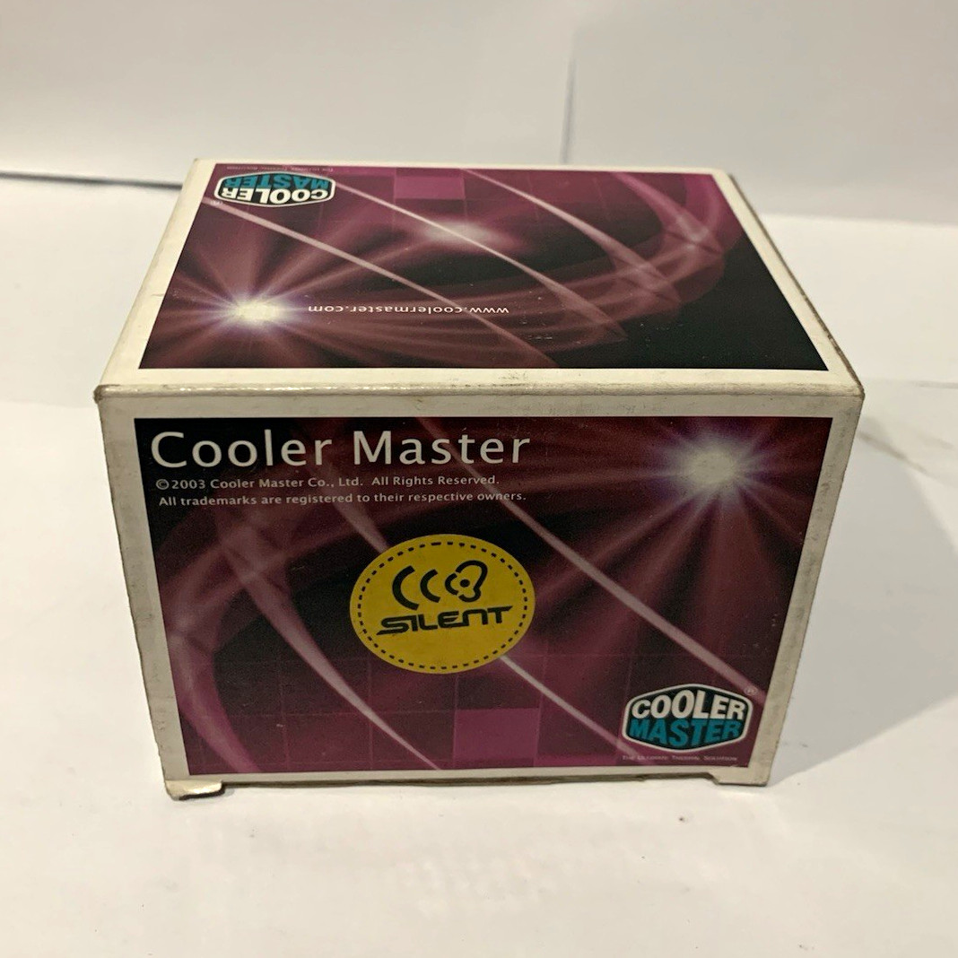 Cooler Master CPU Fan Heatsink 80mm 3-Pin 12V AMD 754/939/940 CK8-8JD2B-0L
