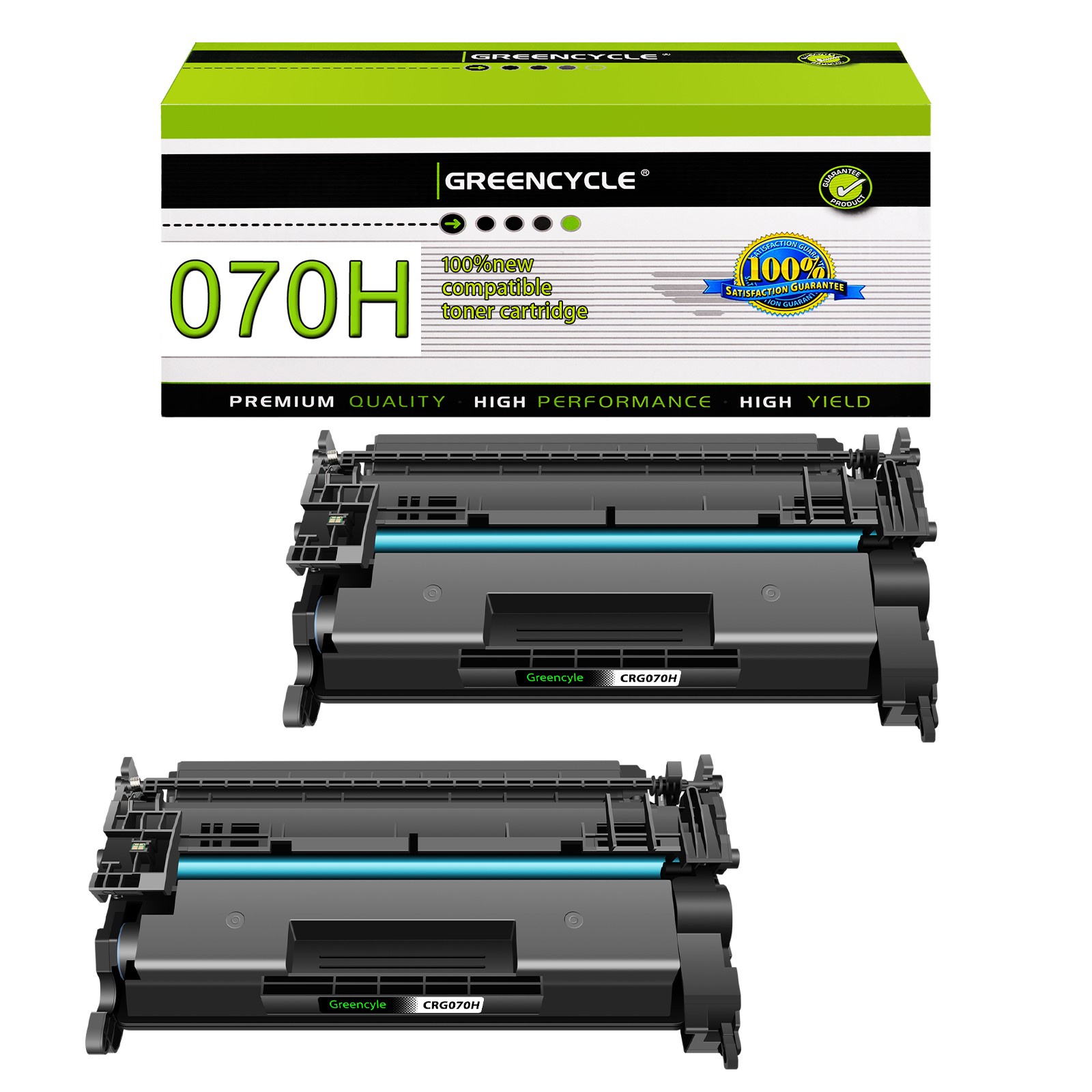 2PK CRG070H High Replace Toner Cartridge for Canon MF461dw MF462dw LBP243dw