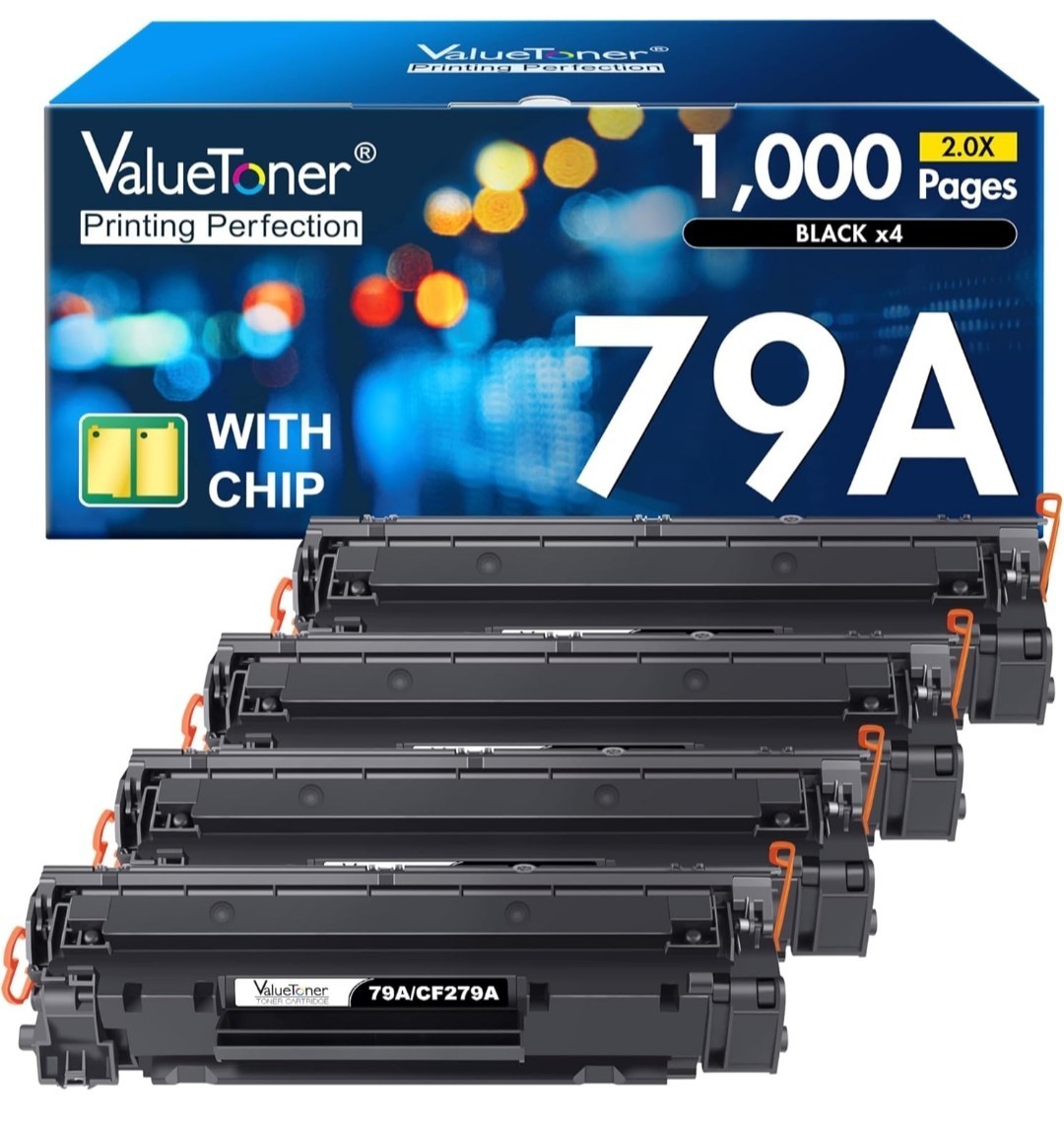 Toner Cartridges Replacement for HP 79A CF279A Work for LaserJet Pro M12, M12a,