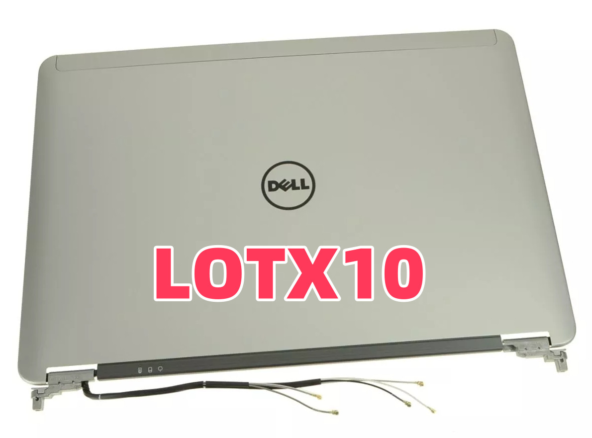 LOTX10 New Dell Latitude E6440 14" LCD Back Cover Lid W/Hinges AMI09 K8X8M M16D4