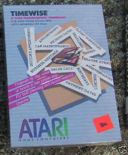 TIMEWISE Atari 800/XL/XE on Disk NEW