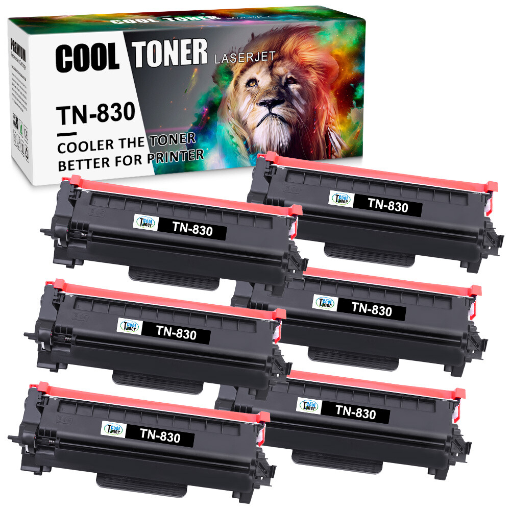 TN830 TN830XL Toner Cartridge for Brother HL-L2405W MFC-L2760DW MFC-L2820DW LOT