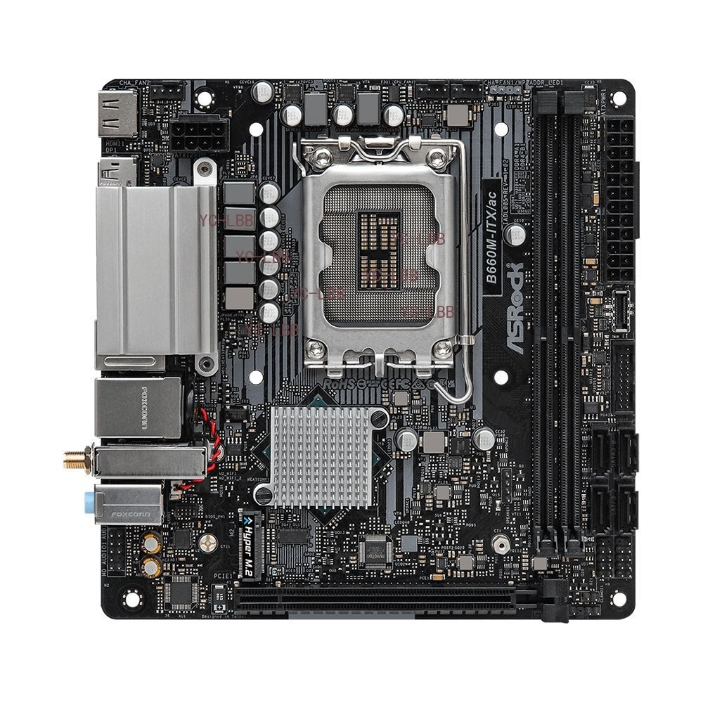 ASROCK B660M-ITX/ac Motherboards Intel B660 DDR4 LGA 1700 Mini-ITX