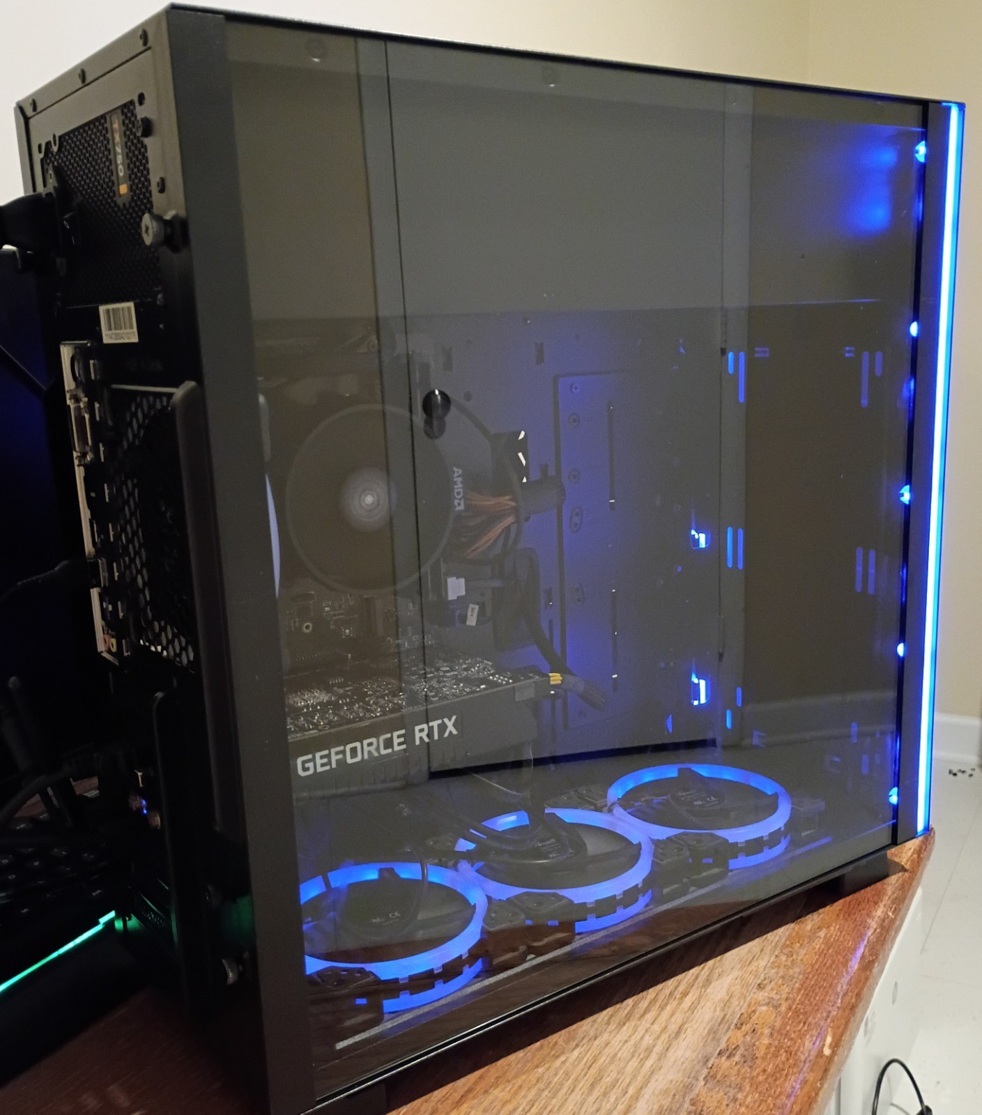 Gaming Tower Desktop PC Ryzen 5 1600 3.2GHz 16GB RTX 2060 2TB RGB