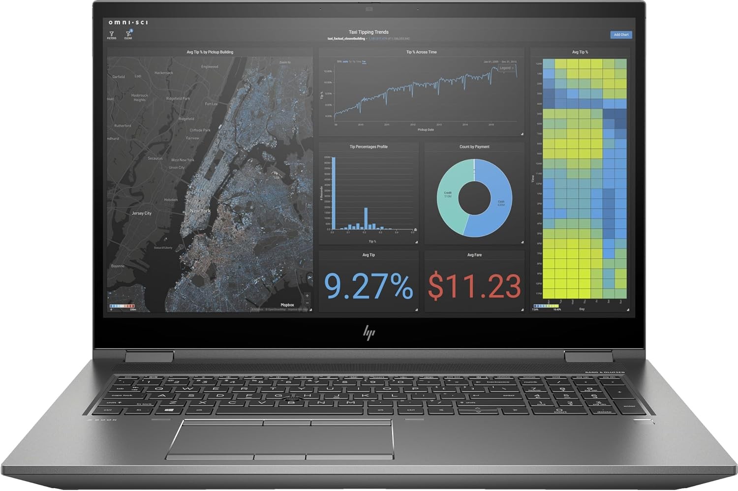 HP ZBook Fury 17 G7 17.3" FHD Core i7-10850H 2.7GHz 32GB RAM 512GB SSD RTX 4000