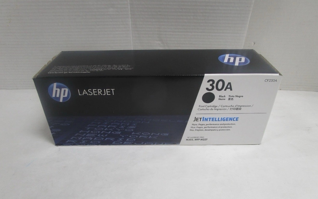 HP 30A CF230A Black Original LaserJet Toner Cartridge JetIntelligence NEW SEALED