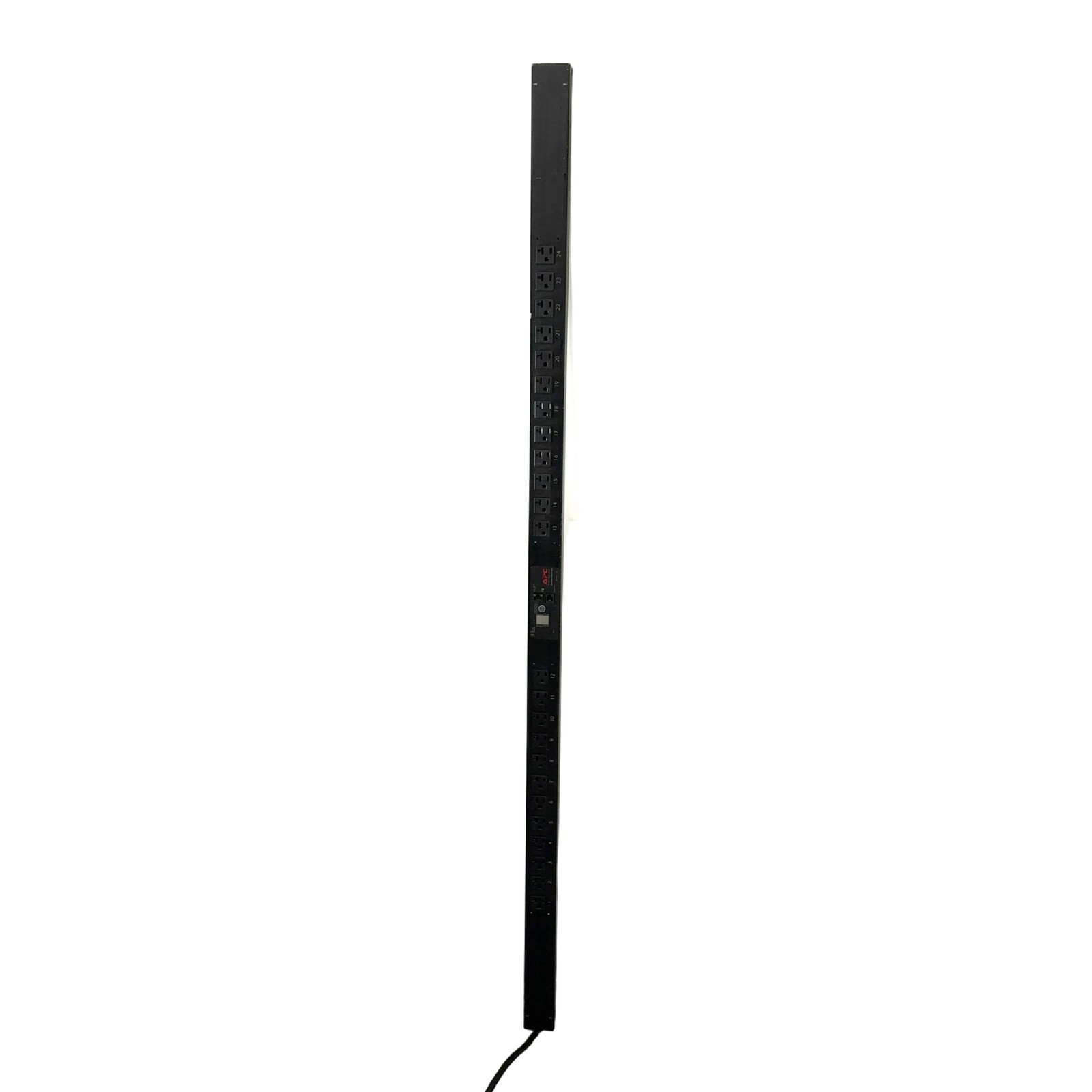 APC AP7830 Digital Metered Rack PDU NEMA L5-20 208V 24-Port Power Distribution