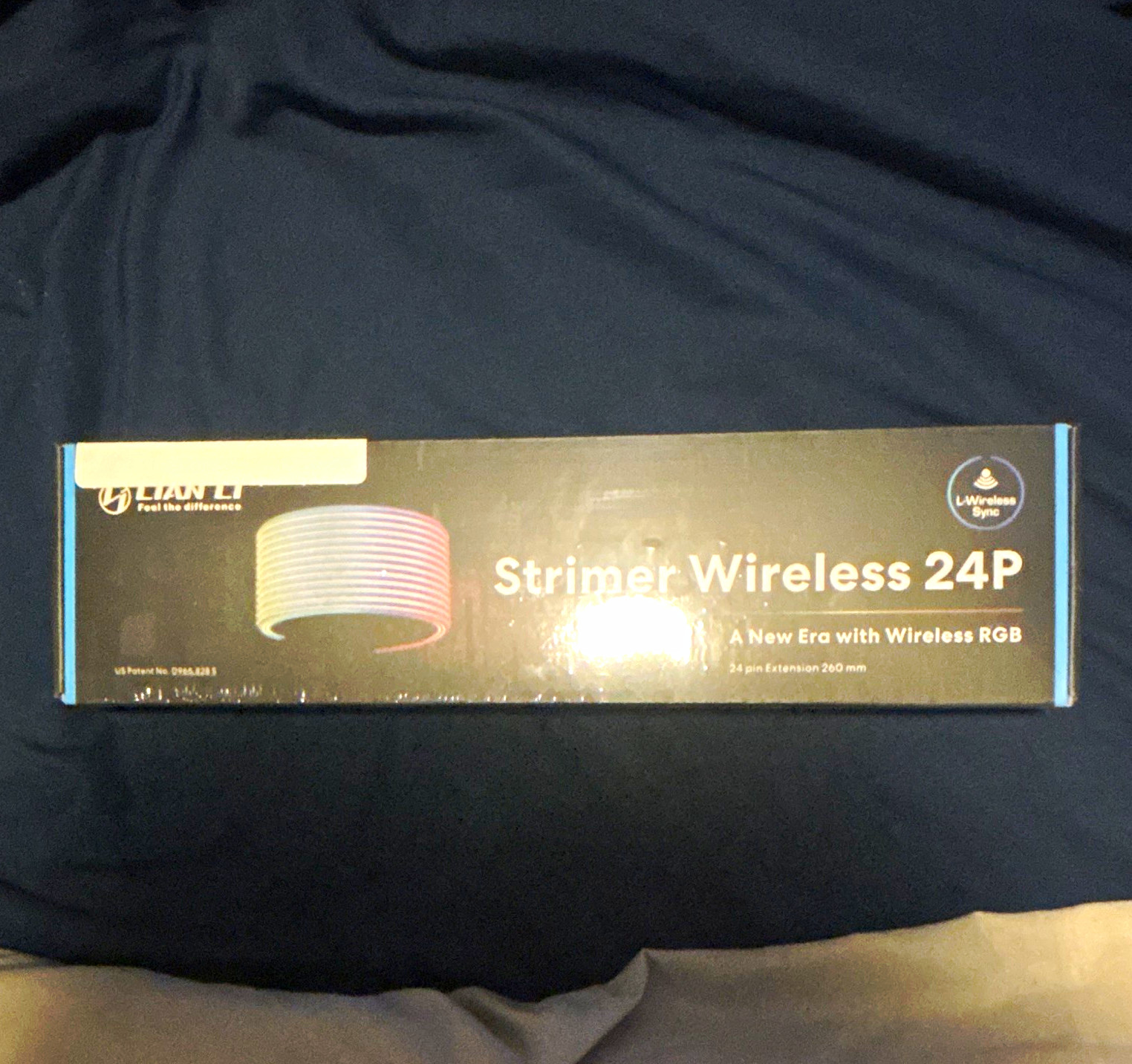 LIAN LI Strimer Wireless 24P 24-Pin RGB Power Extension Cable PW24-1W