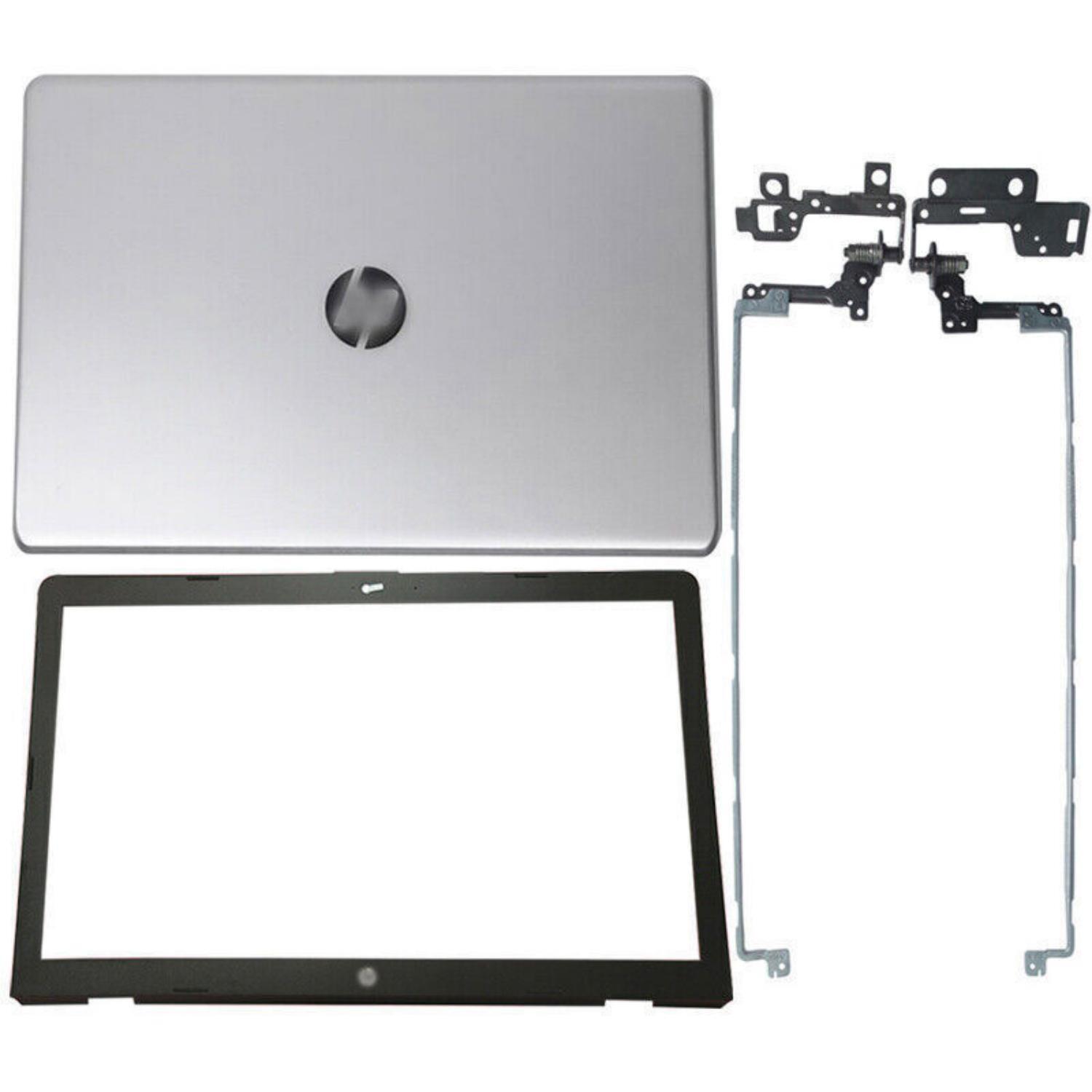 926482-001 For HP 17-BS 17-AK 17G-BR LCD Back Cover +Bezel +Hinges Silver New US