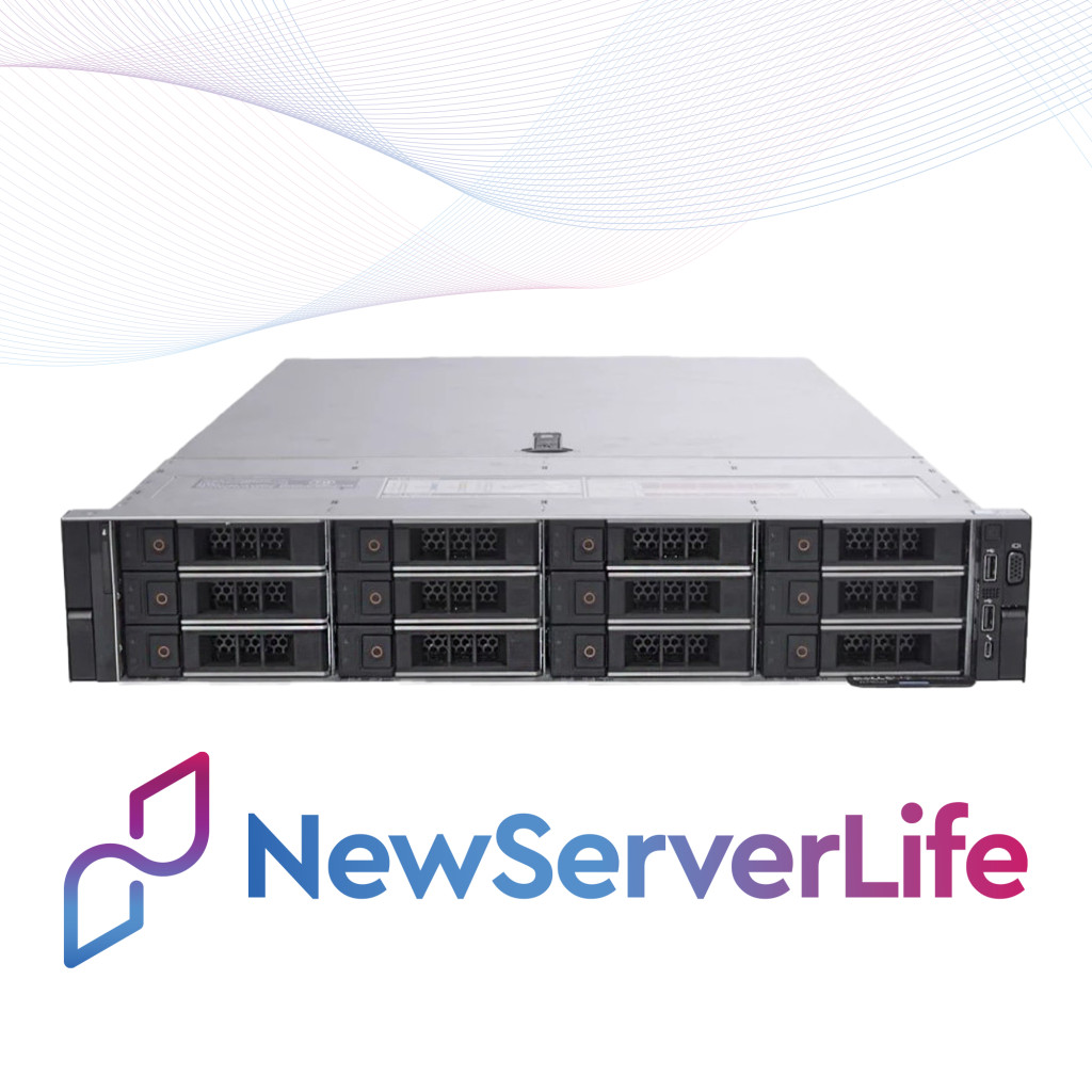 DELL R740xd 12LFF Server 2x Gold 6140 2.3GHz =36 Cores 64GB H730p 4xRJ45