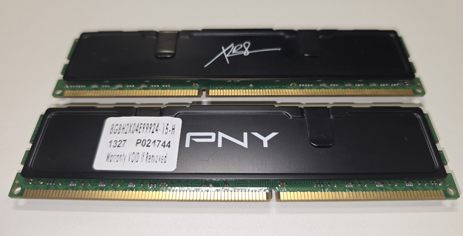 16GB LOT OF 2 8GB 2Rx4 PC3-10600R DDR3 1333 MHz 1.5V ECC RDIMM REG 