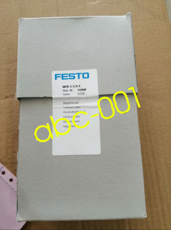 1PC New Festo MFH-3-3/4-S 11968 Solenoid valve In Box Brand *TT