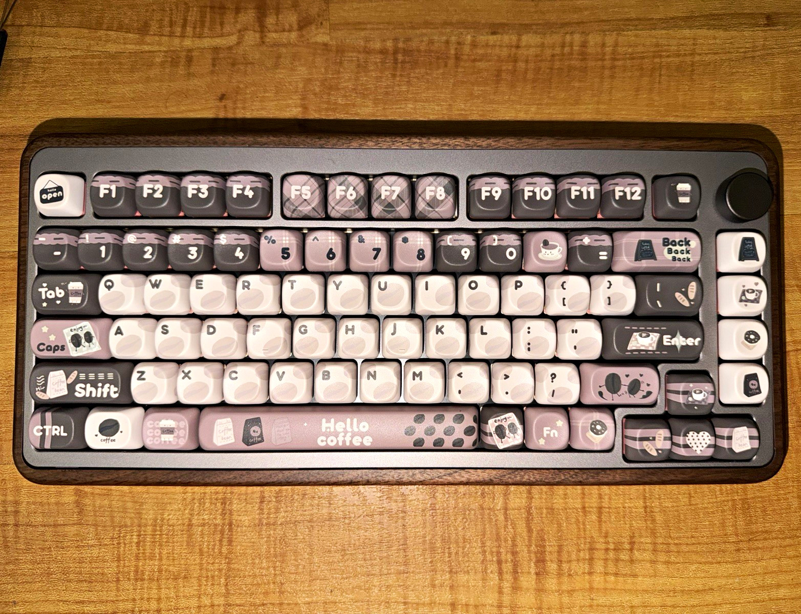 New Custom Akko MU02 Mechanical Keyboard • 75% • (Detail in Description)