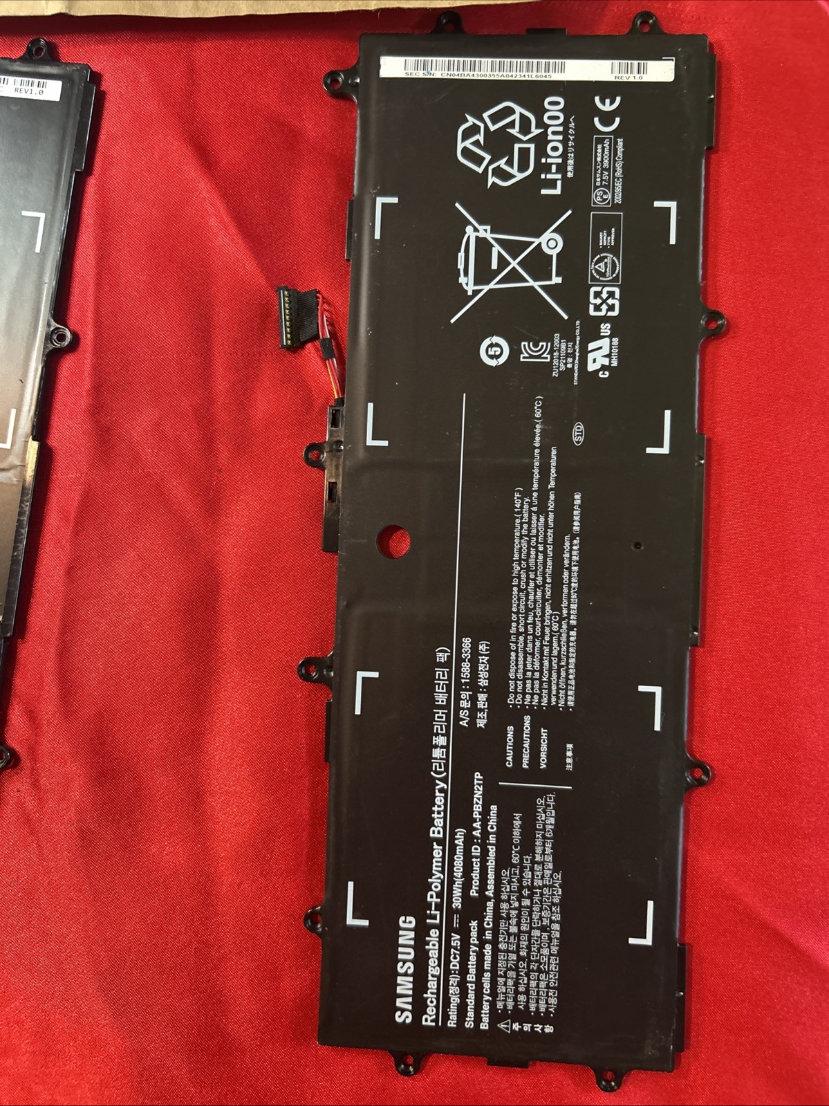 AA-PBZN2TP Battery for Samsung XE500T1C 905s3g XE303 XE303C12 910S3G New 1 Pcs