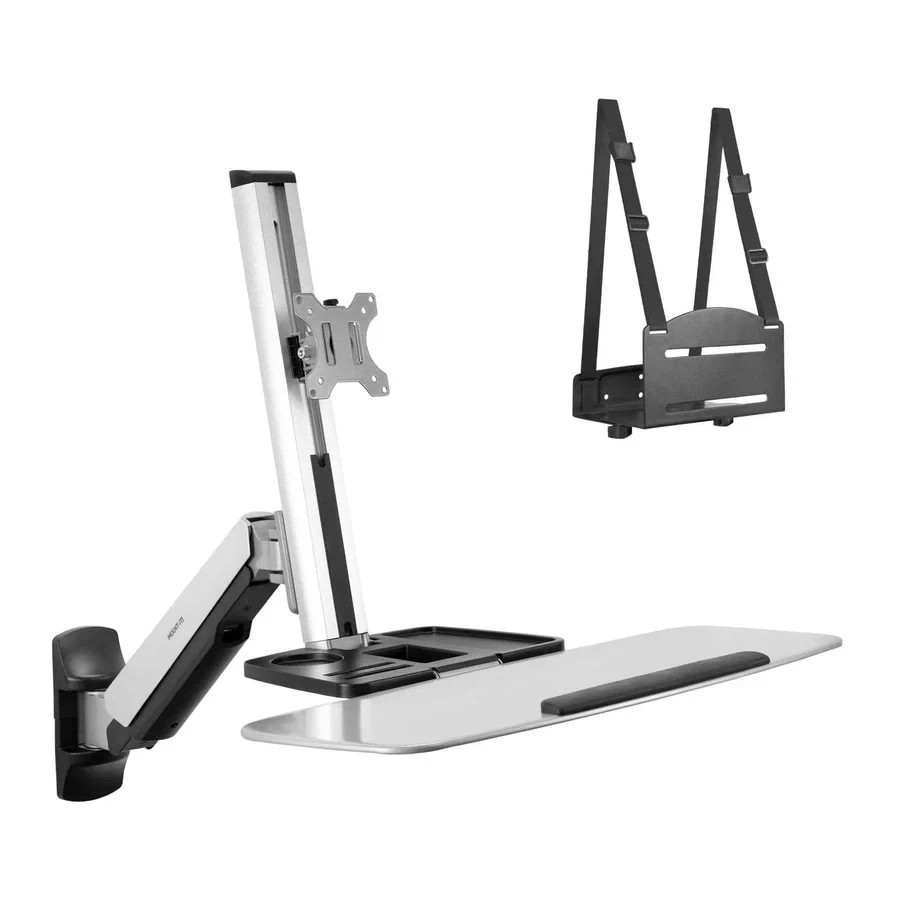 Mount-It MI-7905 Wall Mounted Sit-Stand Single Monitor Workstation