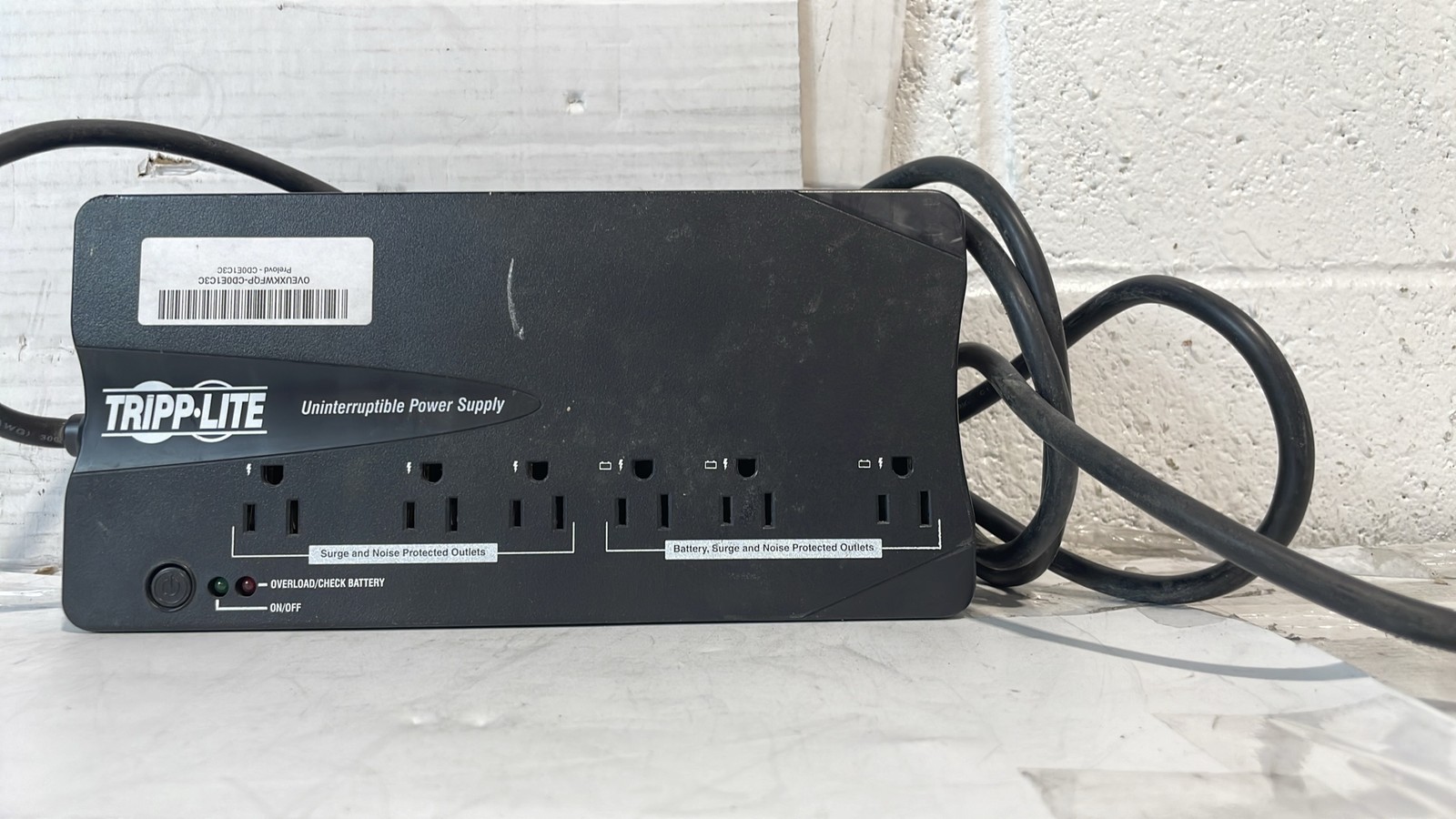 Tripp Lite BC350 UPS 350VA 180W 6-Outlet 120V Battery Backup & Surge Protector