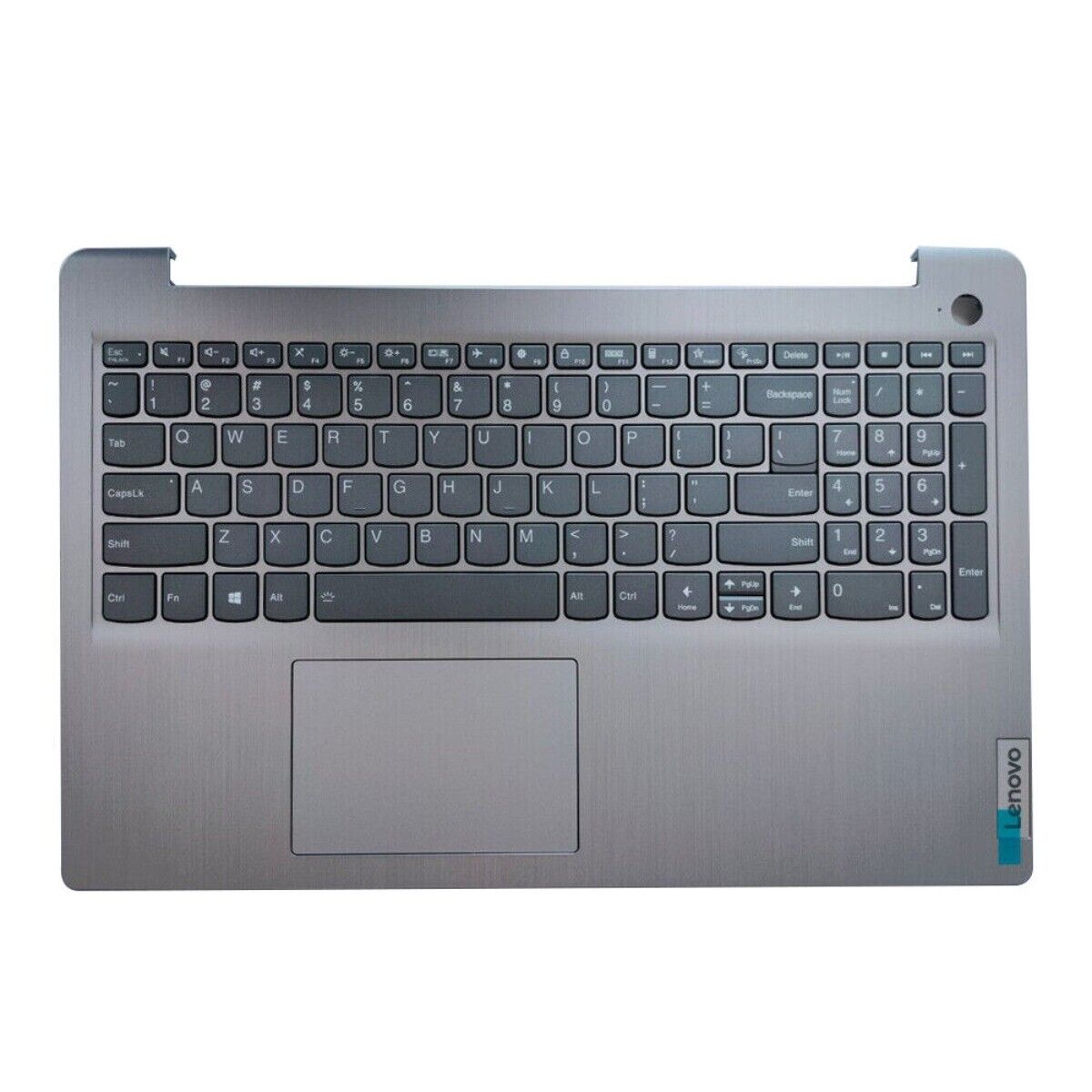 New Palmrest Upper Keyboard Touchpad For Lenovo ideapad 3 15ABA7 3 15IAU7 Gray