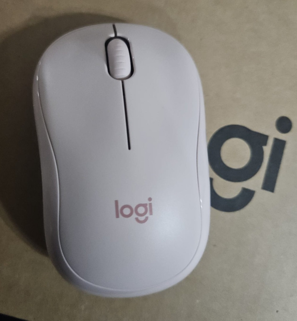 Logitech M240 Silent Bluetooth Mouse Wireless Compact Portable Graphite Rose