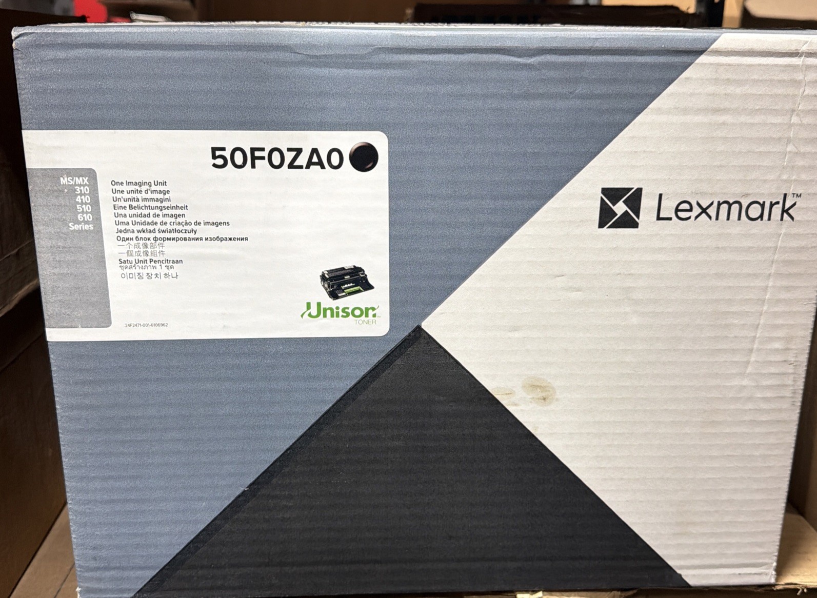 50F0ZA0 OEM Lexmark Imaging Unit. Sealed Box