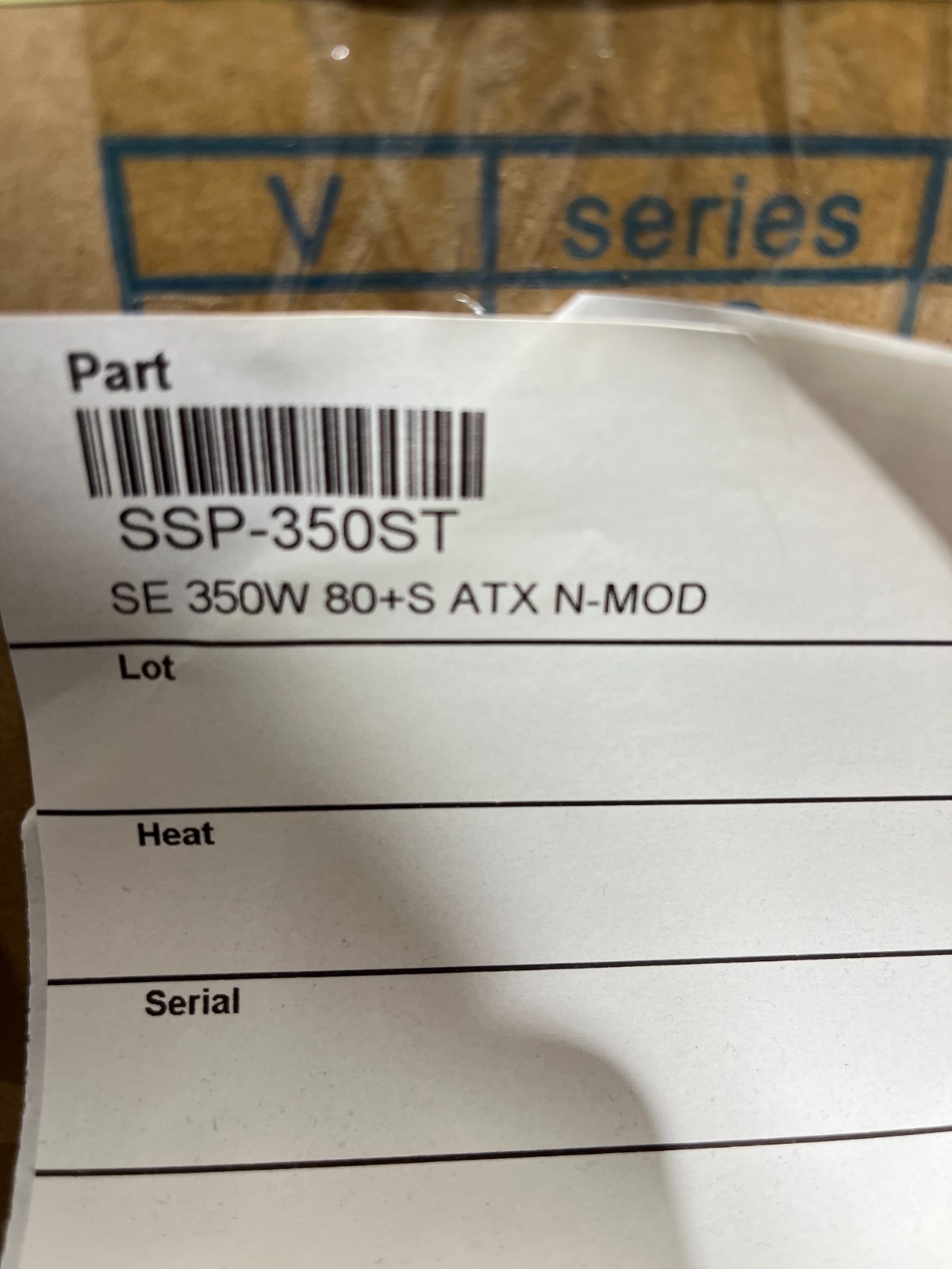 Seasonic SSP-350ST 350W ATX Power Supply 80 Plus