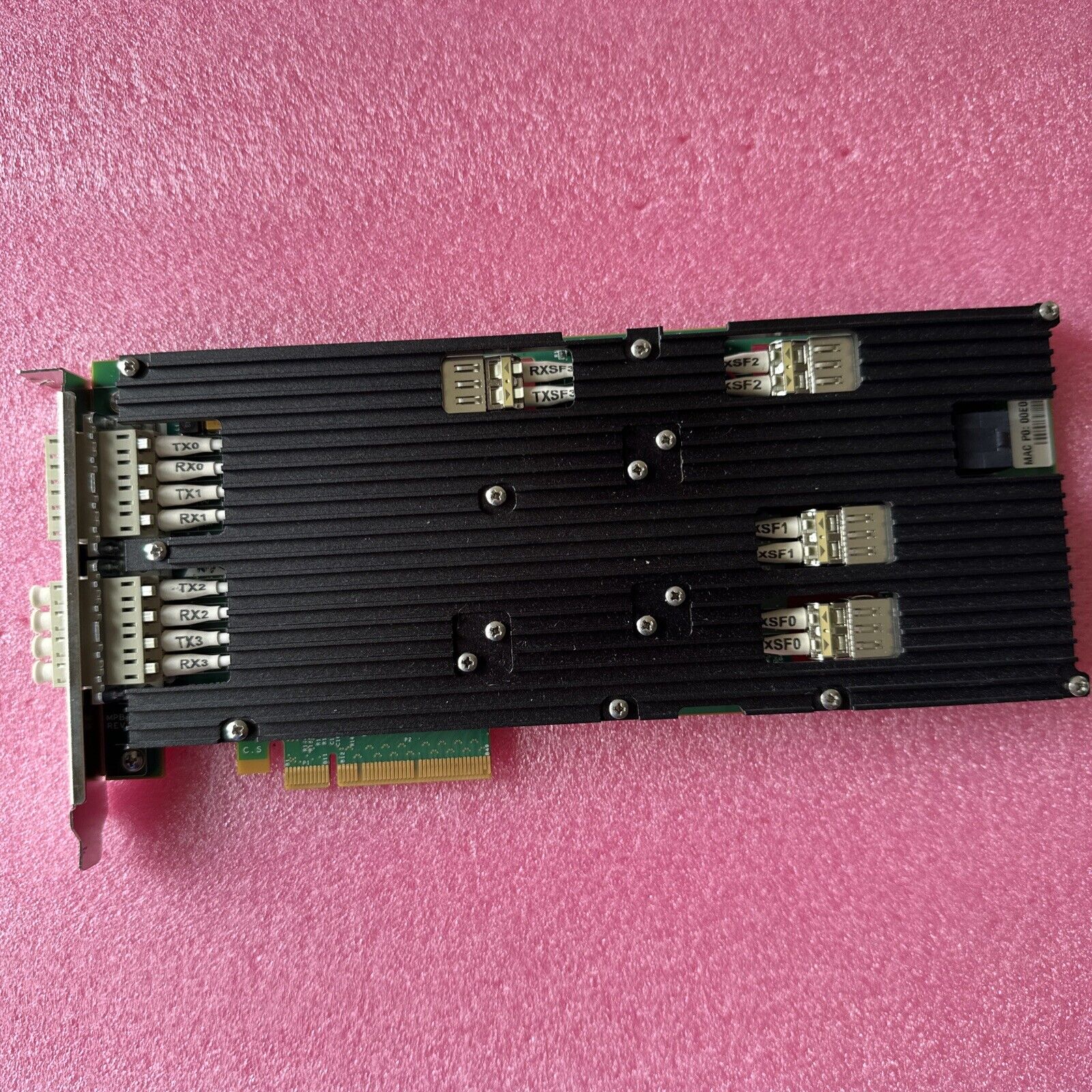 Silicom PE310G4BPI9-SR-SD Quad Port Fiber SR 10GB PCI-e Bypass Server Adapter
