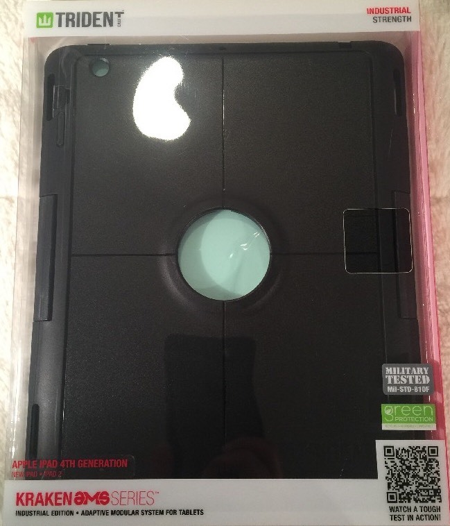 New Trident KRAKEN A.M.S. Series For Apple iPad 4th Generation Black PTS002
