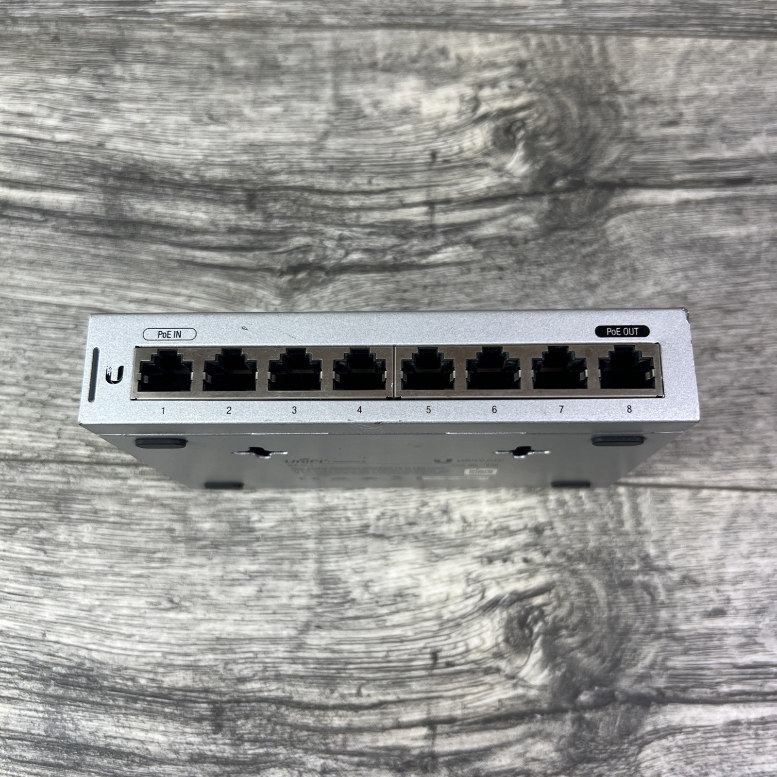 Ubiquiti UniFi US-8 8-Port Gigabit Switch PoE Powered PoE In/Out