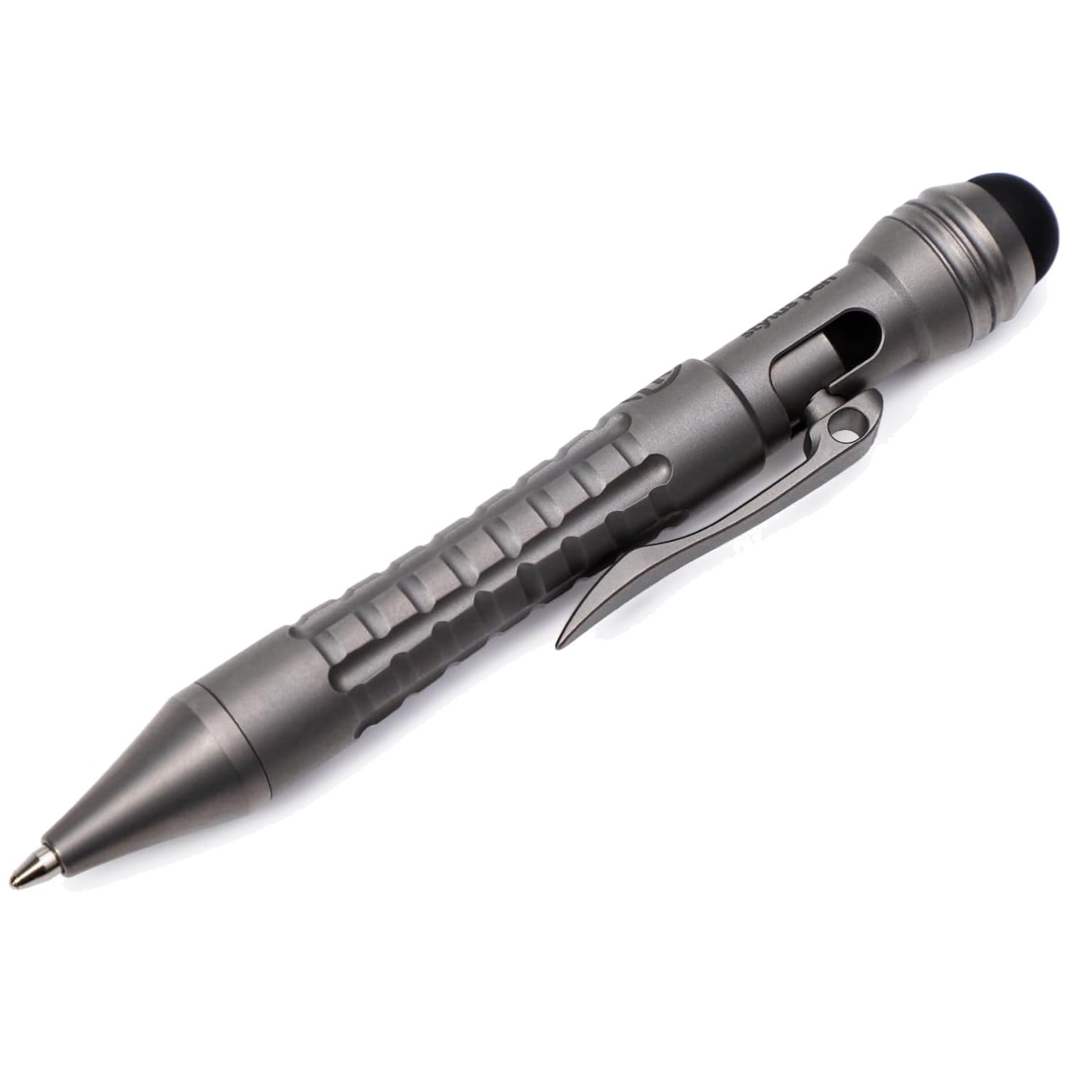 Mini Titanium Stylus - Smooth Writing, Keyring Hole Design