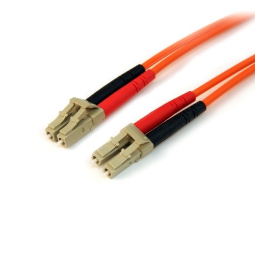 StarTech 50FIBLCLC2 2m Fiber Optic Cable LC/LC OM2 Multimode