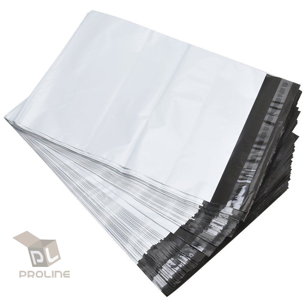 100 12x16 Poly Mailers Self Sealing Shipping Envelopes Plastic Bags 2.5 Mil