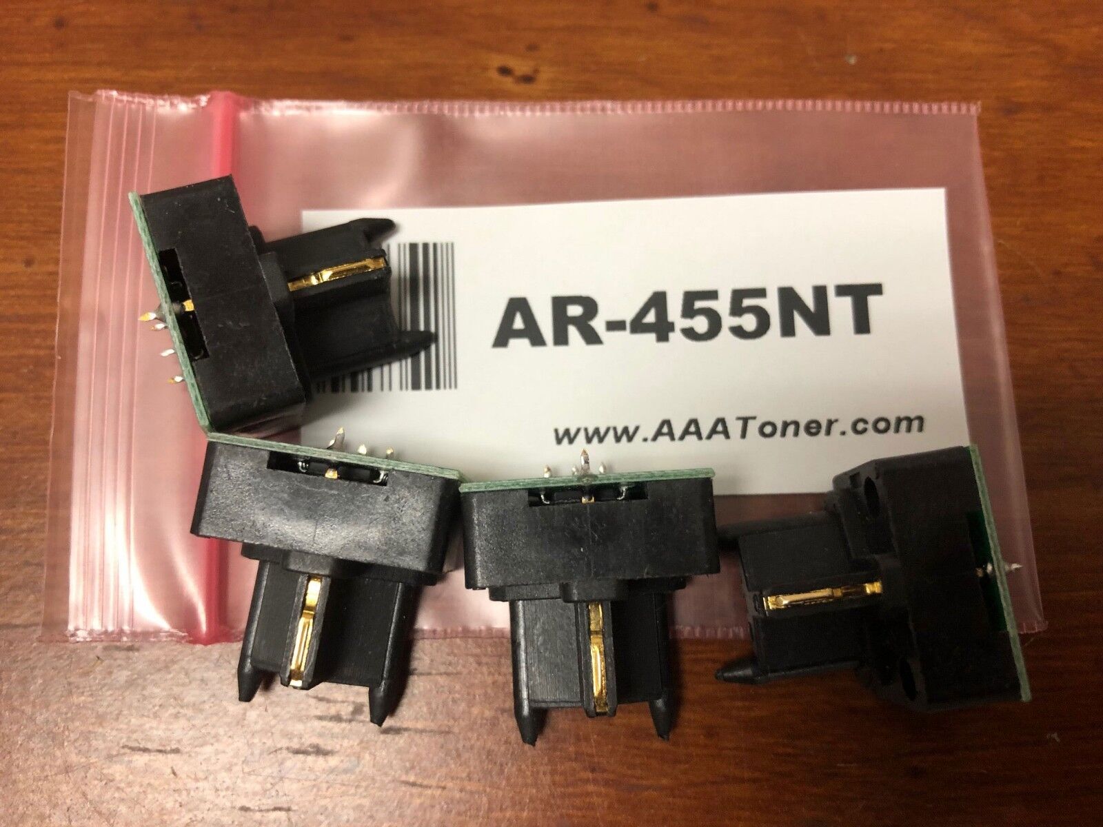 4pk - AR-455NT Toner Chip for Sharp AR-M350/M355/M450/M455N/U Copier Refill