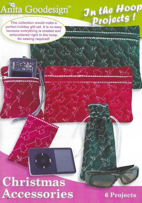 Anita Goodesign: In The Hoop Projects Christmas Accessories PC CD embroidering