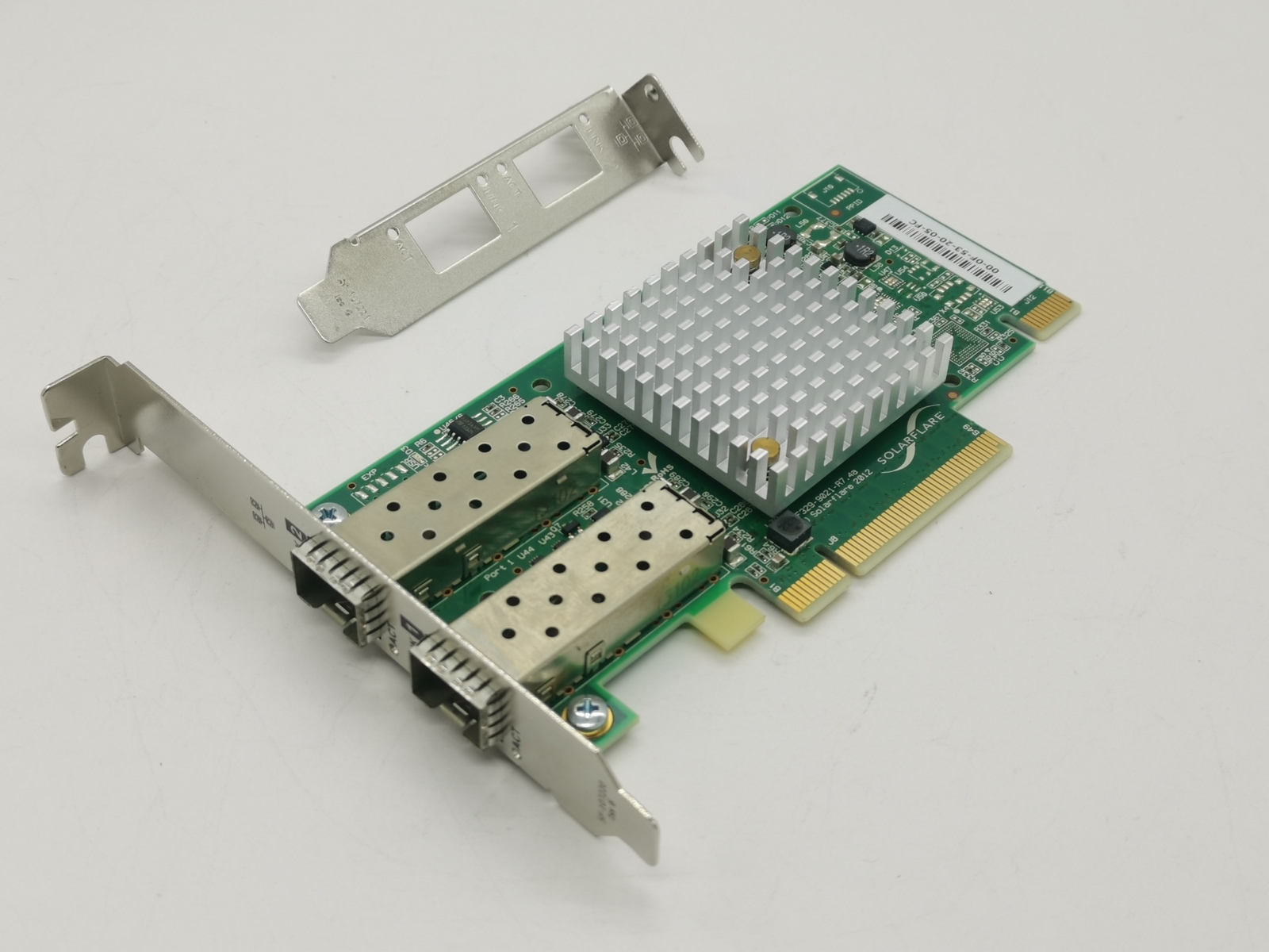 SolarFlare S6102 SFN5162F SFN5162 Dual Port 10Gbe PCIe Adapter