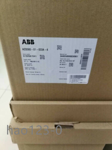 ACS580-01-033A-4 inverter Brand New Fast Shipping By DHL or FedEx