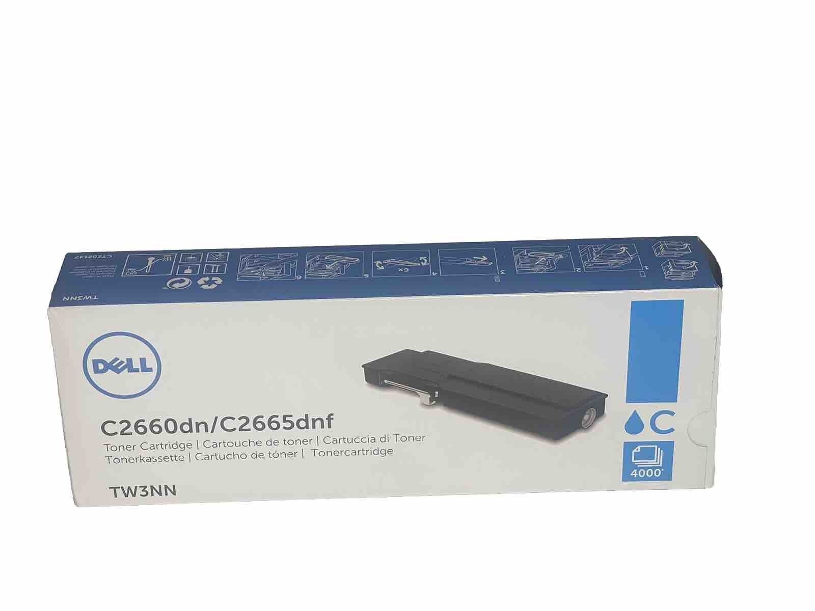 Dell TW3NN High Yield Cyan Toner For Dell C2600dn/C2665dnf ”Fast  “