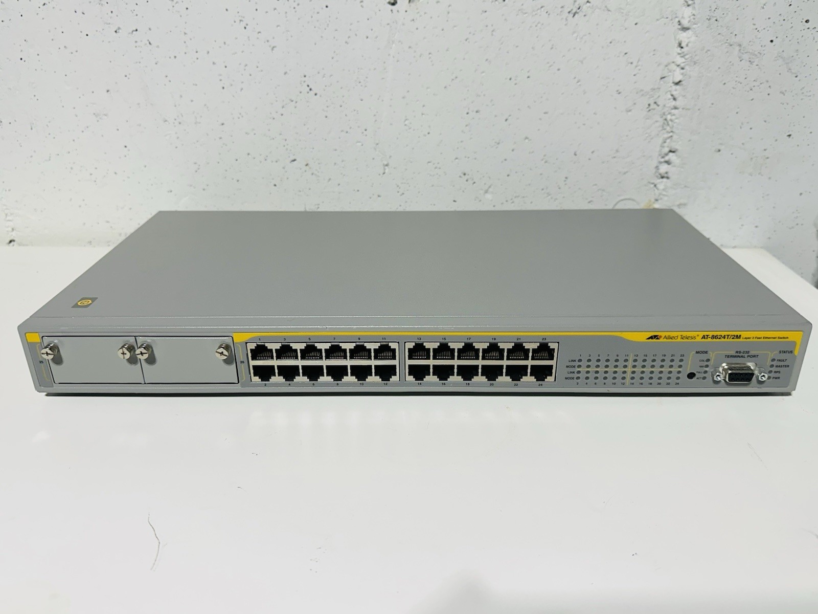 Allied Telesis AT-8624T/2M Layer 3 24 Port L3 10/100 Managed Network Desk Switch