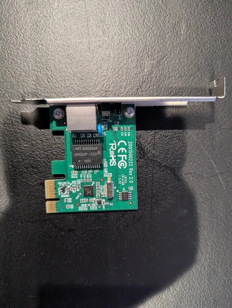 Rosewill RC-411 PCIe x1 Gigabit Ethernet Network Adapter