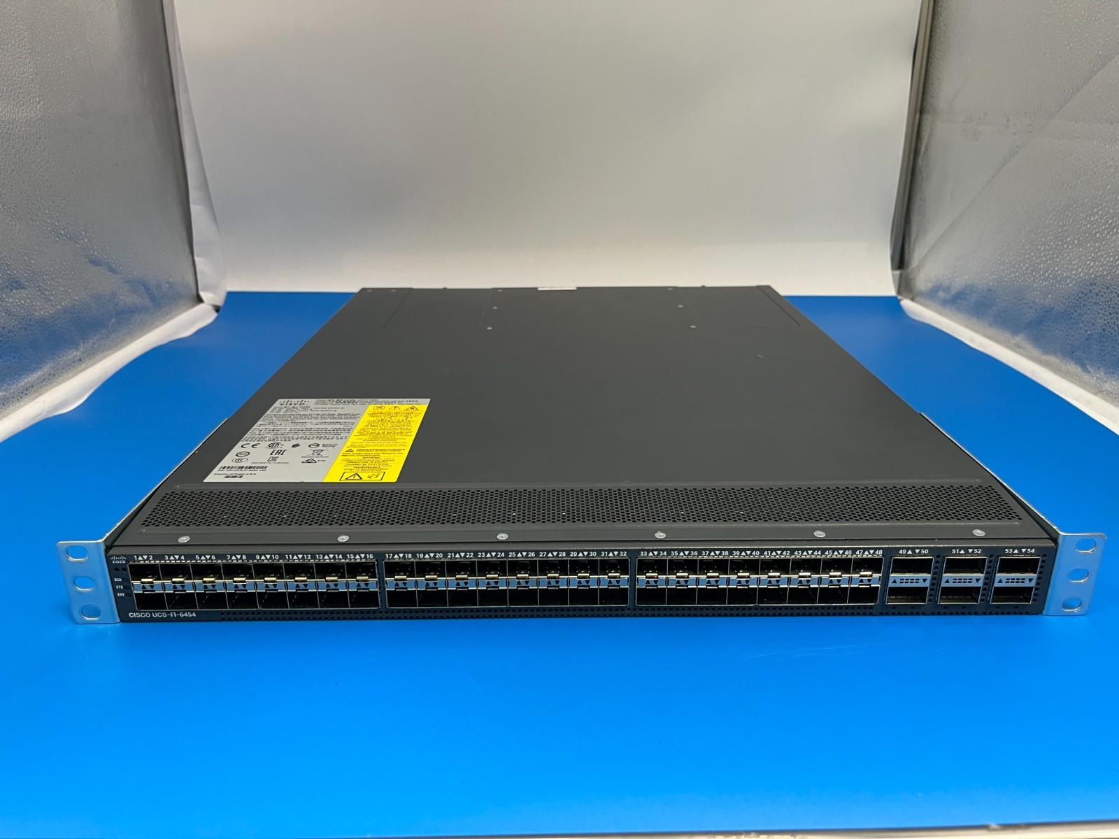 CISCO UCS-FI-6454 USC 6454 54-PORT FABRIC INTERCONNECT SWITCH W/ 2X 650W PSU
