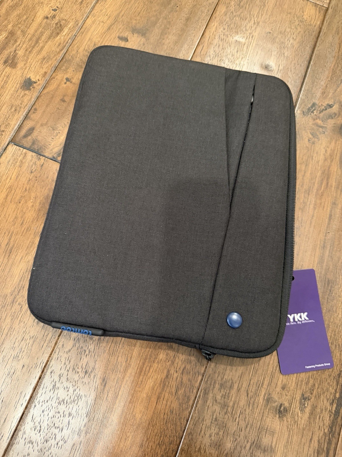tomtoc Black Padded Laptop Sleeve Case 13-14 in, Polyester, Zipper Closurep