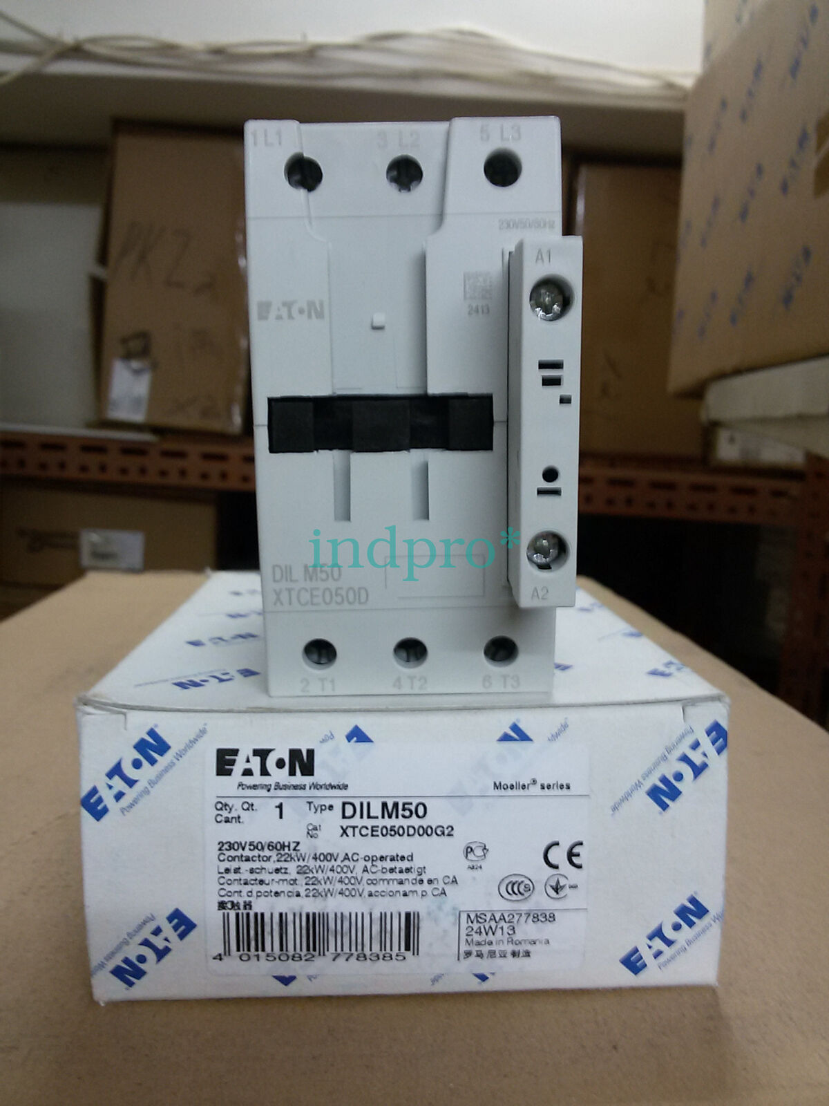 Applicable for Eaton Contactor DILM50 (220V50/60Hz)