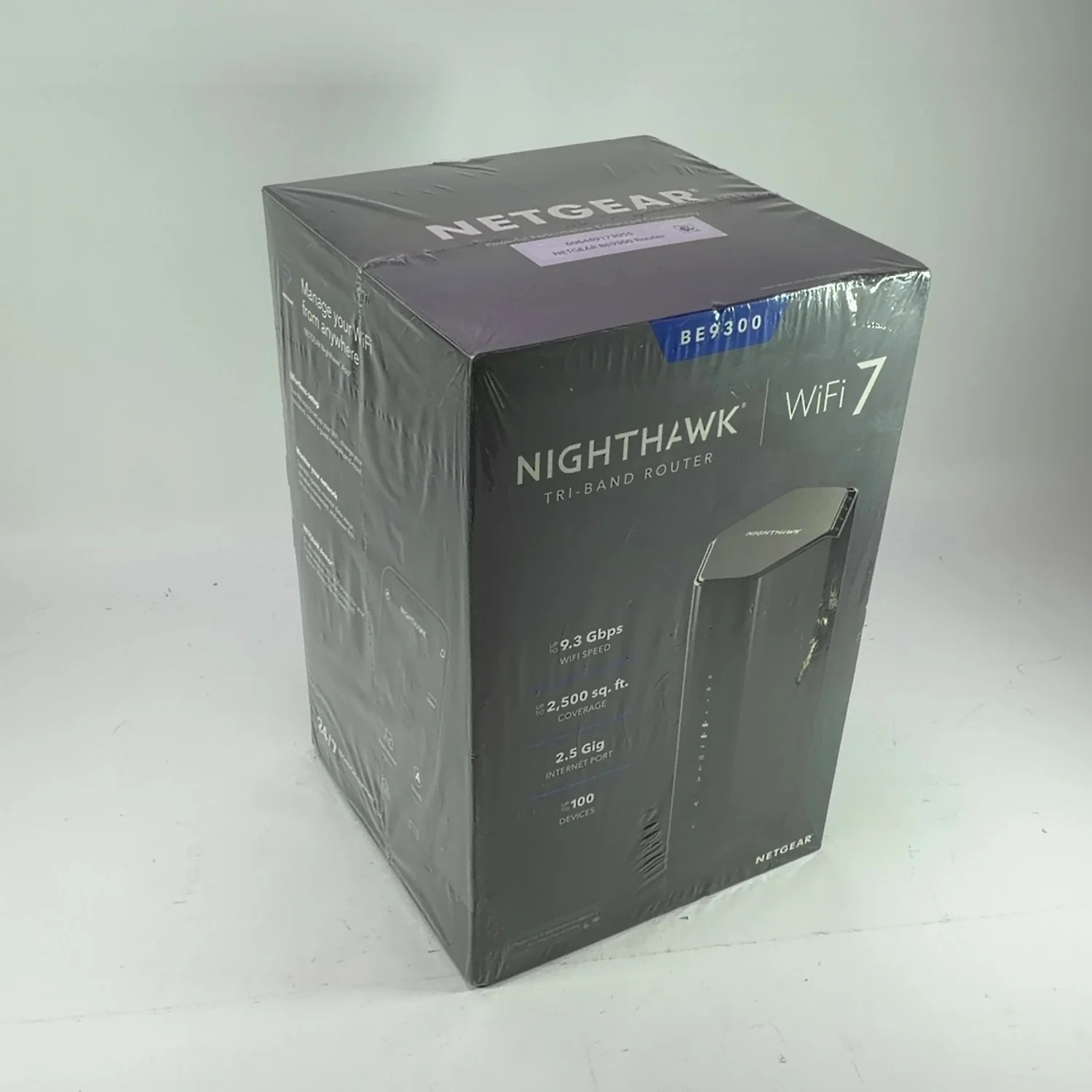 New NETGEAR Nighthawk Tri Band WiFi 7 BE9300 Tri-Band Router